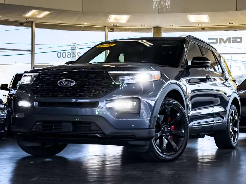 used 2021 Ford Explorer car, priced at $27,495