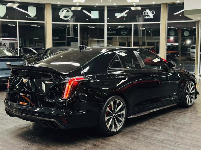 used 2022 Cadillac CT4-V car, priced at $44,999