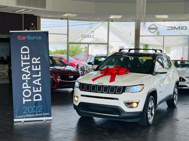 used 2020 Jeep Compass car, priced at $16,999