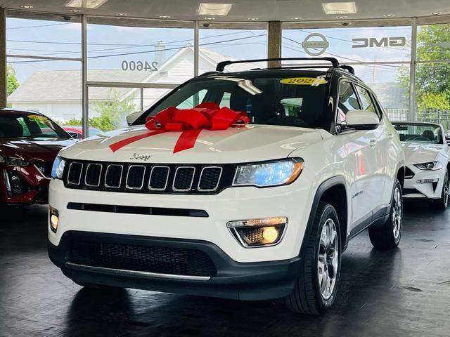 used 2020 Jeep Compass car, priced at $16,999