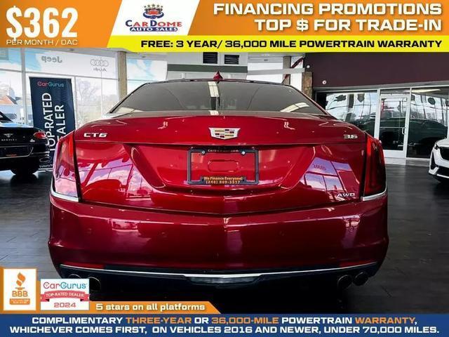 used 2018 Cadillac CT6 car, priced at $23,799