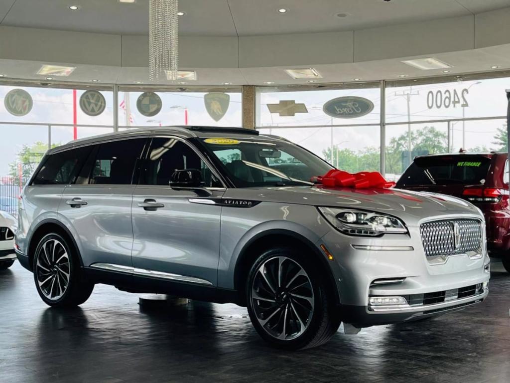 used 2020 Lincoln Aviator car, priced at $32,499