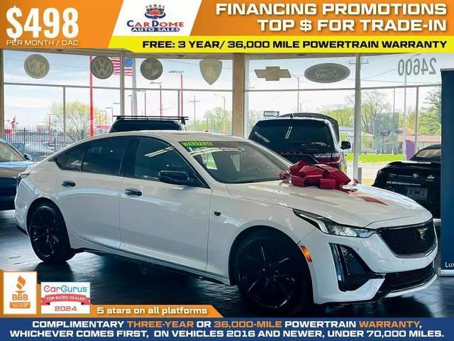 used 2022 Cadillac CT5 car, priced at $30,499