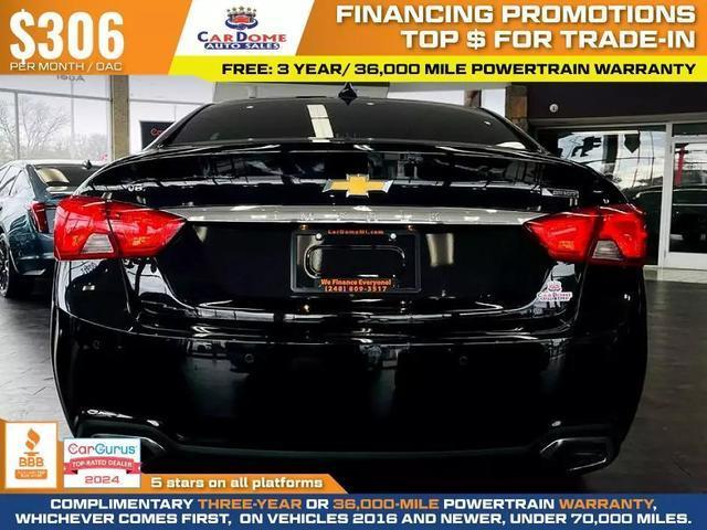 used 2020 Chevrolet Impala car, priced at $20,299