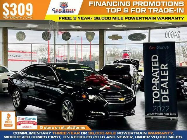 used 2020 Chevrolet Impala car, priced at $20,299