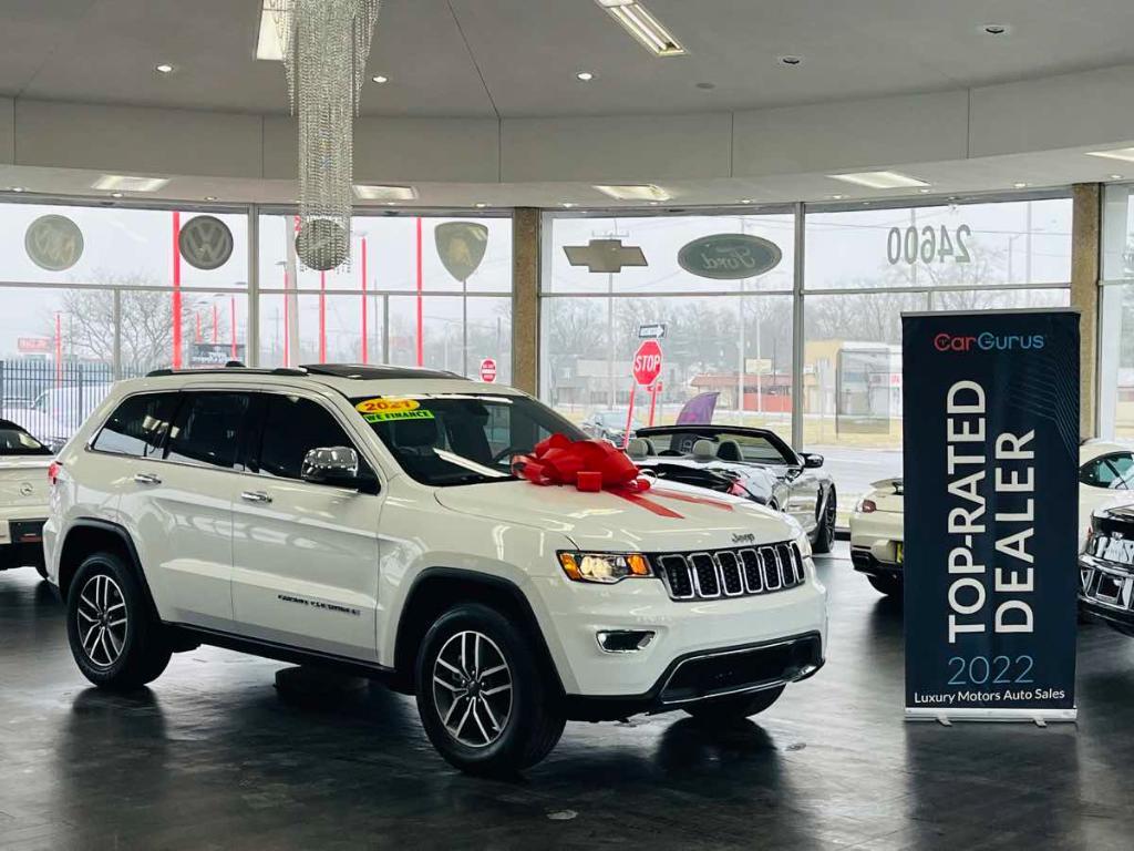 used 2021 Jeep Grand Cherokee car, priced at $16,999