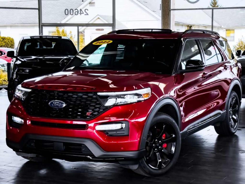 used 2022 Ford Explorer car, priced at $32,495