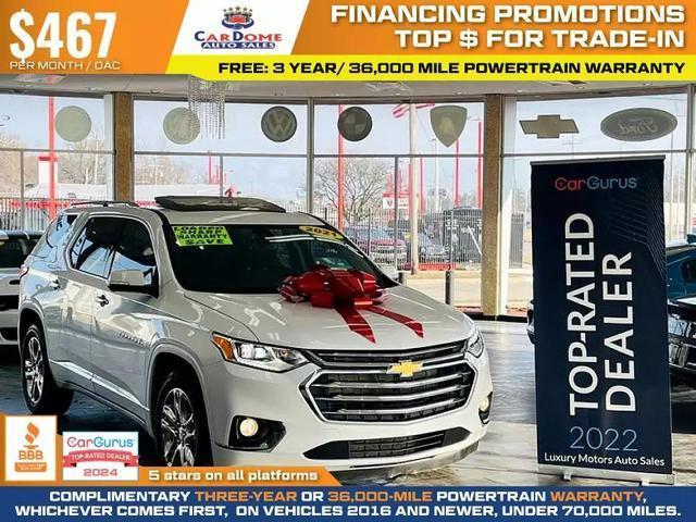 used 2021 Chevrolet Traverse car, priced at $30,999