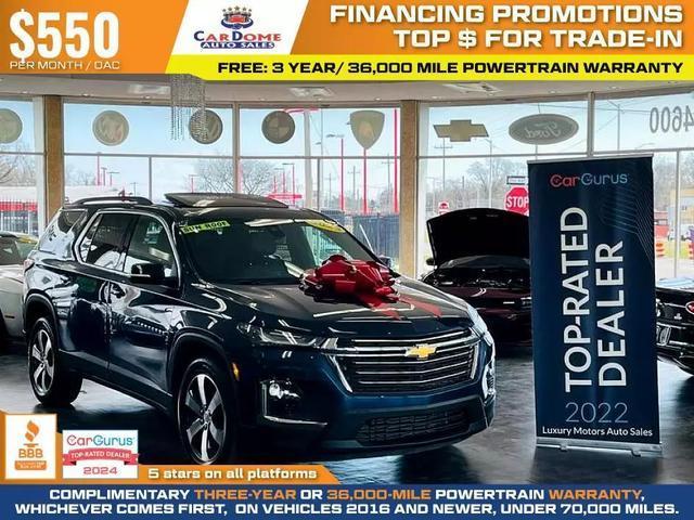 used 2023 Chevrolet Traverse car, priced at $35,999