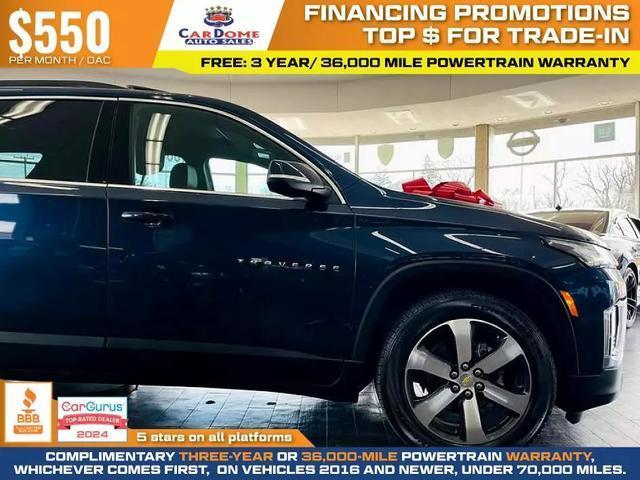 used 2023 Chevrolet Traverse car, priced at $36,499