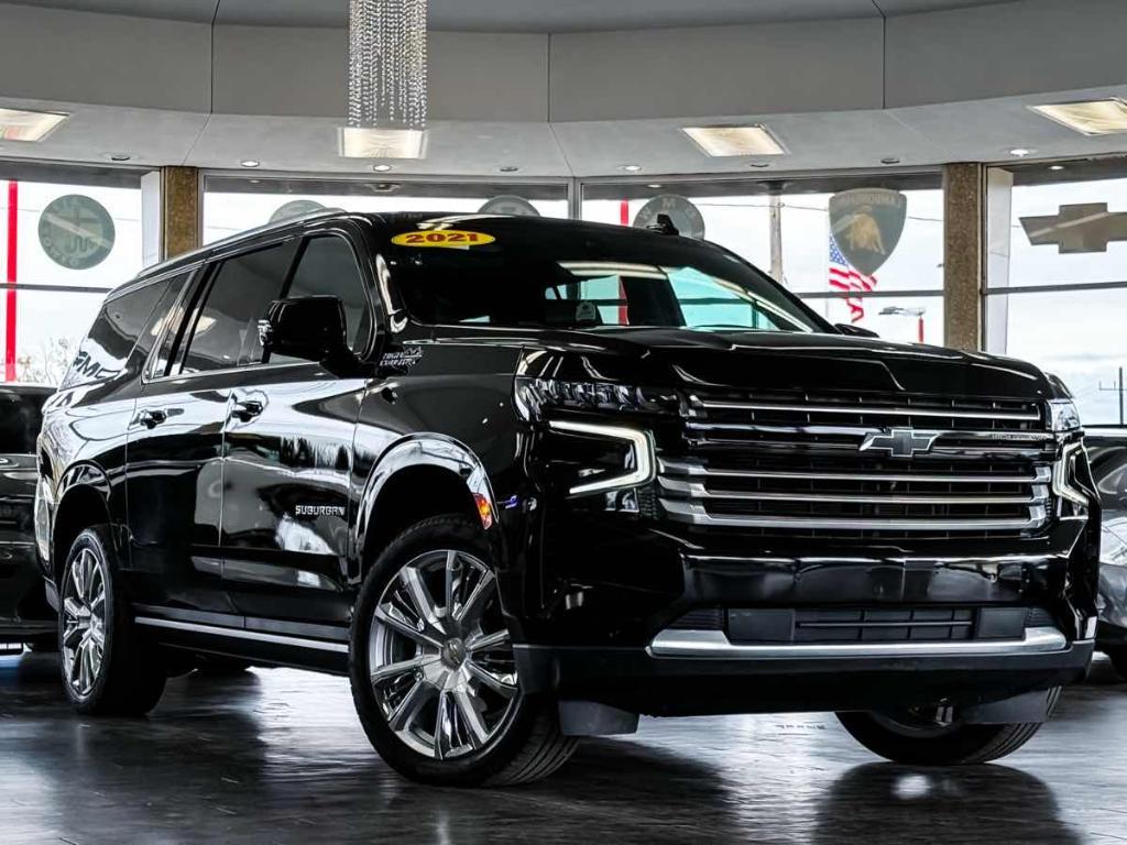 used 2021 Chevrolet Suburban car, priced at $49,995