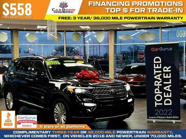 used 2021 Ford Explorer car, priced at $36,999