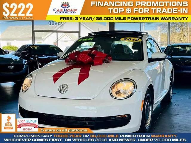 used 2012 Volkswagen Beetle car, priced at $13,999