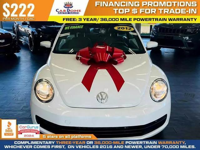 used 2012 Volkswagen Beetle car, priced at $13,999