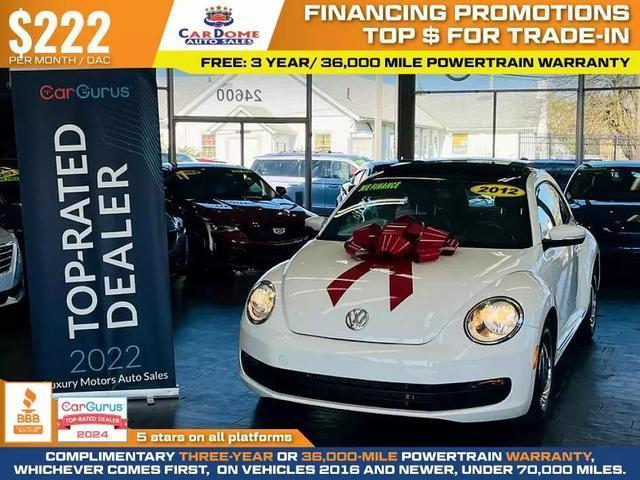 used 2012 Volkswagen Beetle car, priced at $13,999