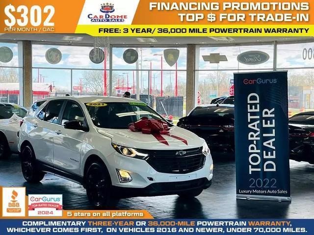 used 2021 Chevrolet Equinox car, priced at $19,899
