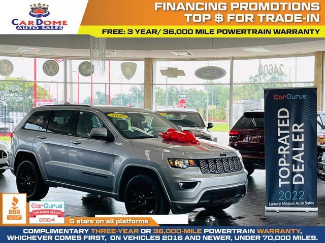 used 2020 Jeep Grand Cherokee car, priced at $27,499