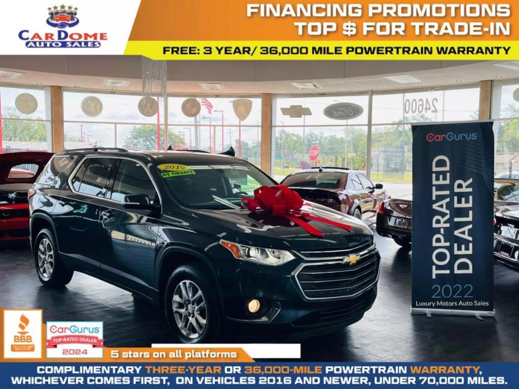 used 2019 Chevrolet Traverse car, priced at $18,999