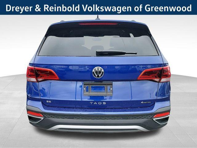 new 2024 Volkswagen Taos car, priced at $29,981