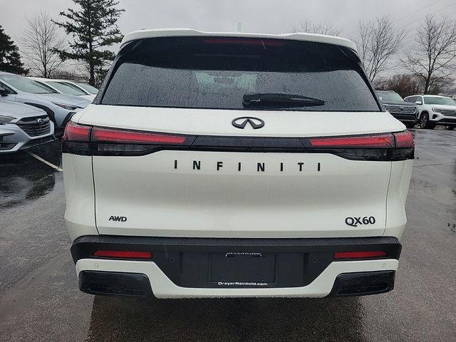 new 2025 INFINITI QX60 car, priced at $62,480