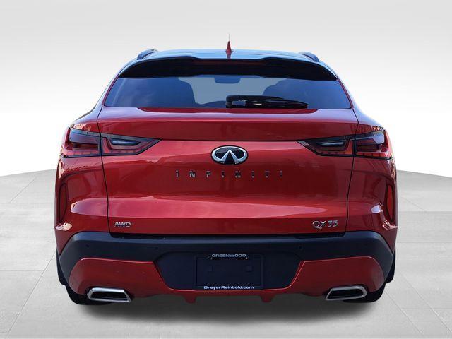 used 2025 INFINITI QX55 car, priced at $47,480
