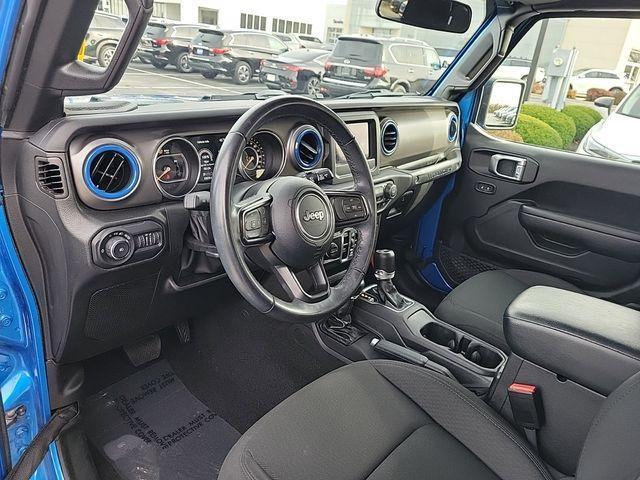 used 2022 Jeep Wrangler Unlimited car, priced at $40,000