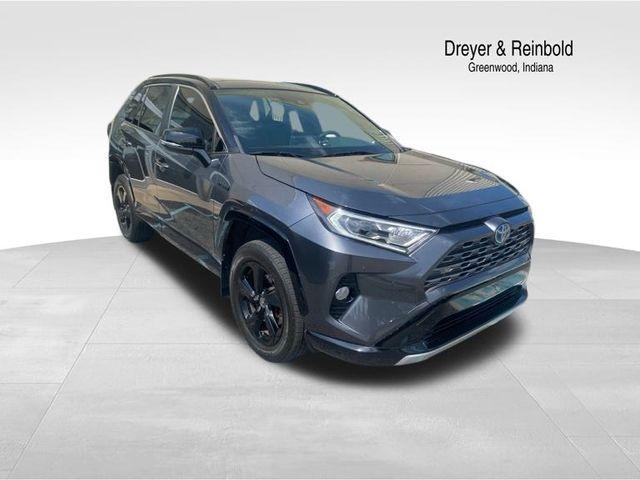 used 2020 Toyota RAV4 Hybrid car, priced at $30,000