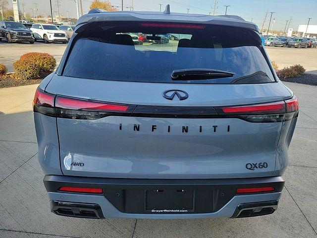 new 2025 INFINITI QX60 car, priced at $62,980