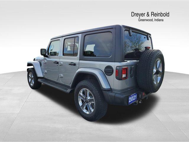 used 2021 Jeep Wrangler Unlimited car, priced at $31,580