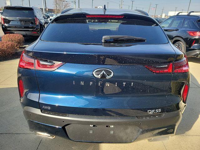 new 2025 INFINITI QX55 car, priced at $51,585