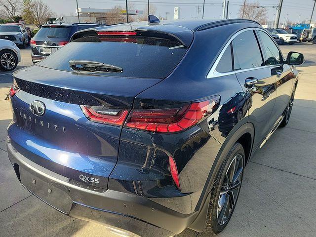 new 2025 INFINITI QX55 car, priced at $51,585