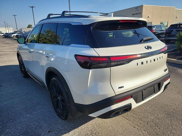 new 2025 INFINITI QX60 car, priced at $63,510