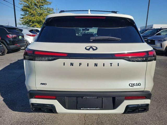 new 2025 INFINITI QX60 car, priced at $63,510