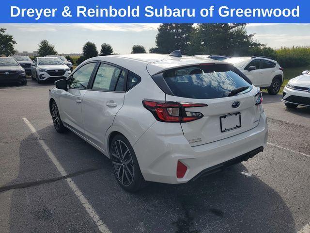 new 2025 Subaru Impreza car, priced at $28,312