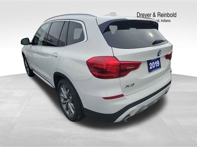 used 2019 BMW X3 car, priced at $25,000