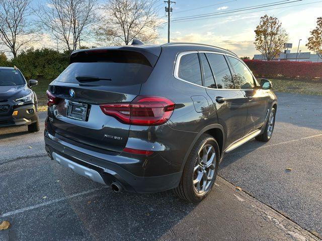 used 2021 BMW X3 car, priced at $30,000