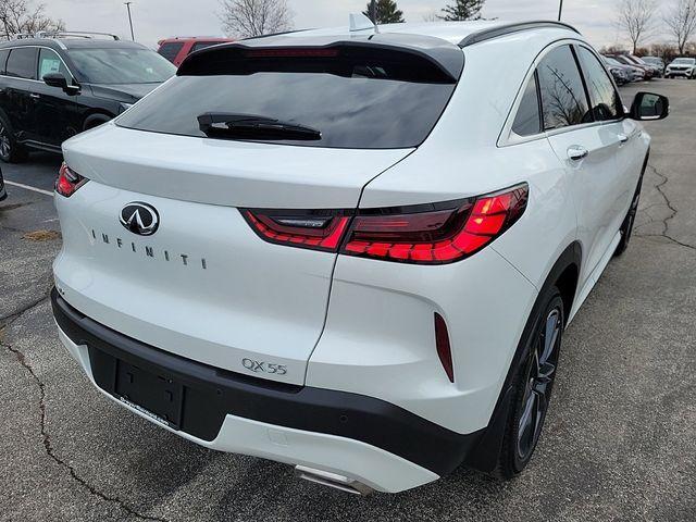 new 2025 INFINITI QX55 car, priced at $57,580