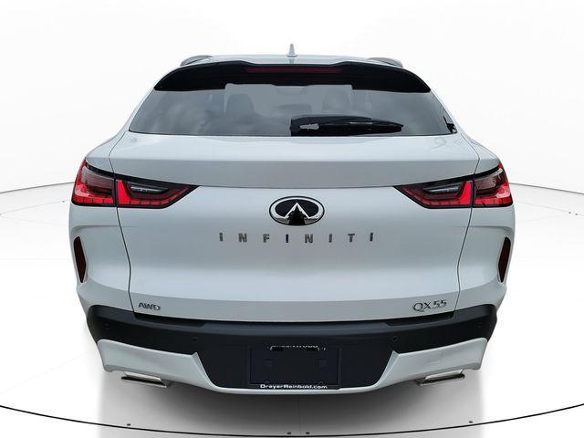 new 2025 INFINITI QX55 car, priced at $57,080