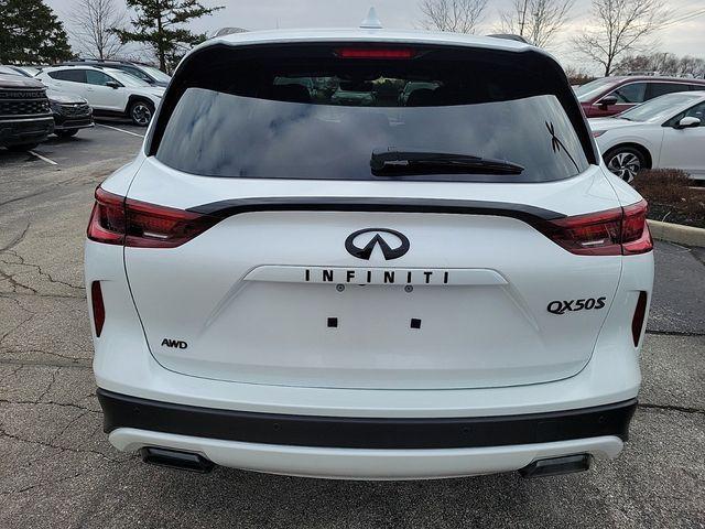 new 2025 INFINITI QX50 car, priced at $53,770