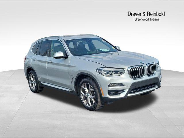 used 2021 BMW X3 car, priced at $28,000