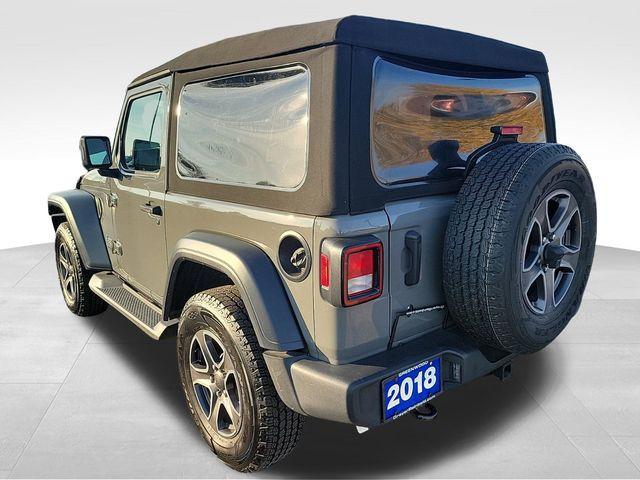 used 2018 Jeep Wrangler car, priced at $22,000