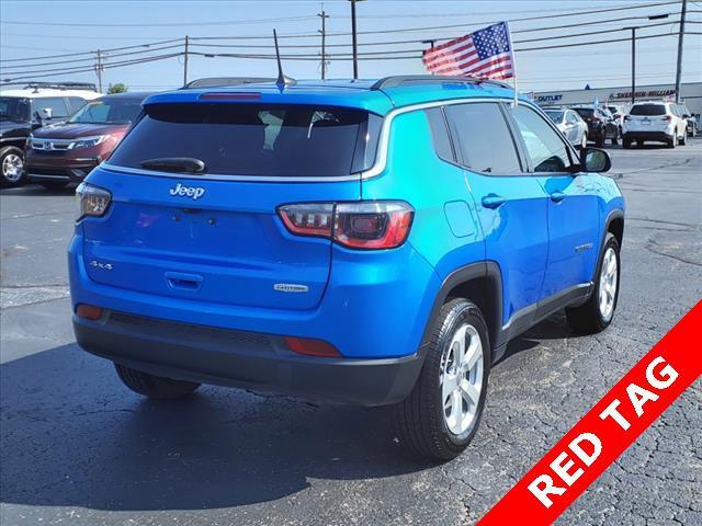 used 2021 Jeep Compass car, priced at $20,476