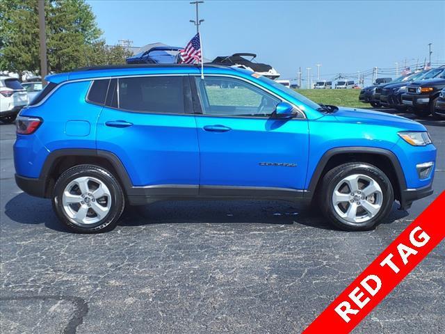 used 2021 Jeep Compass car, priced at $20,476