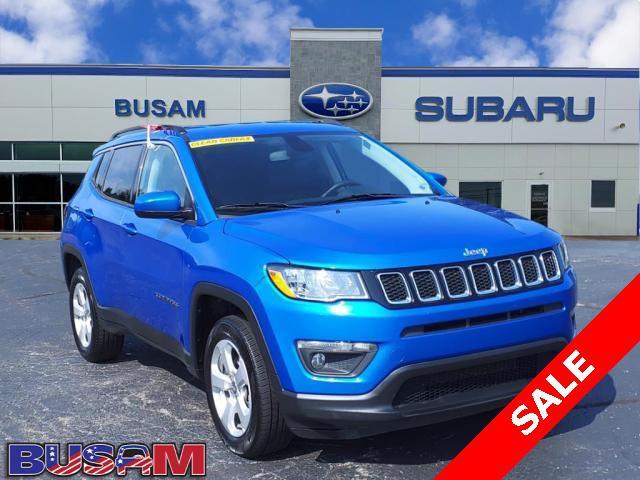 used 2021 Jeep Compass car, priced at $19,748