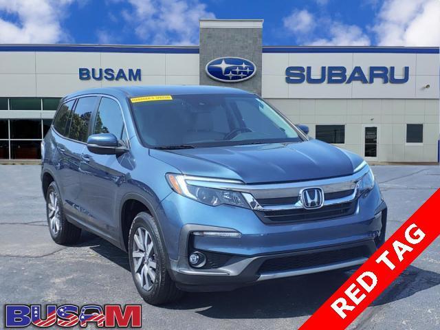 used 2021 Honda Pilot car, priced at $22,987