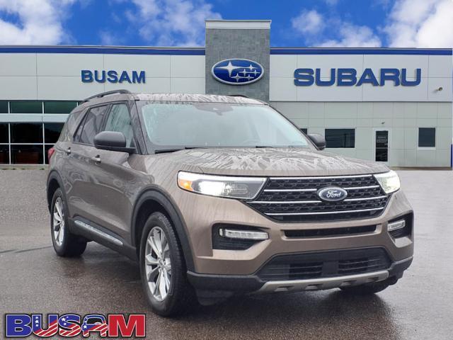 used 2021 Ford Explorer car, priced at $24,828