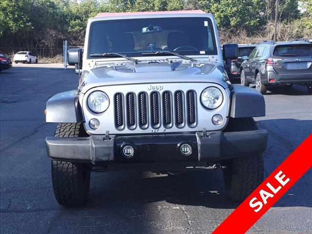 used 2015 Jeep Wrangler Unlimited car, priced at $17,892