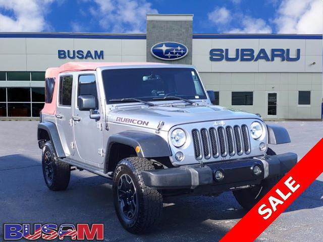 used 2015 Jeep Wrangler Unlimited car, priced at $17,892