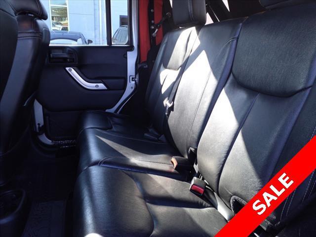 used 2015 Jeep Wrangler Unlimited car, priced at $17,892