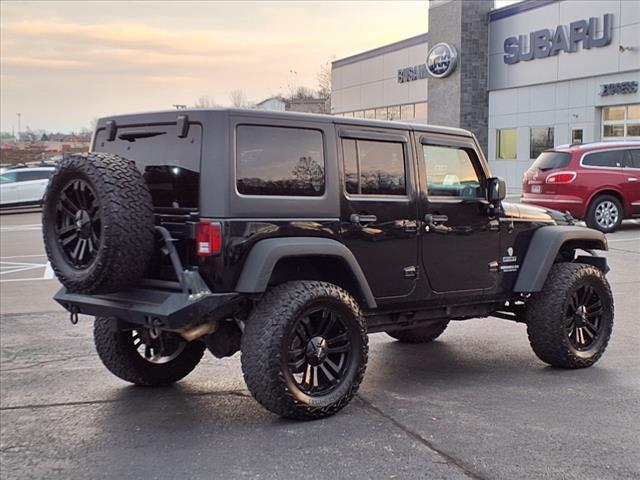 used 2015 Jeep Wrangler Unlimited car, priced at $17,994